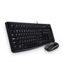 Klaviatuuri ja hiire komplekt Logitech MK120, Nordic, must