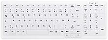 Klaviatuur Cherry AK-C7000, QWERTZ, saksa, valge