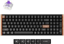 Keychron K4 HE Wireless, K4H-F1, US, Carbon Black