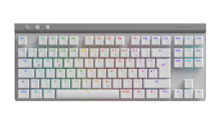 Logitech G515 LIGHTSPEED TKL, saksa, valge