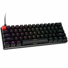 Klaviatuur Glorious PC Gaming Race GMMK Compact, Gateron Brown, EN, must