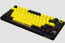 Lorgar KBP7075W, juhtmevaba, 75 proc., must/kollane, EN paigutus