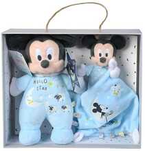 Pehme mänguasi Dou Dou kaisulapp Mikki Hiir, 25 cm, DOUDOU COMPAGNIE