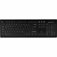 Klaviatuur Cherry Active Key MTA AK-C8100, juhtmevaba, DE, must