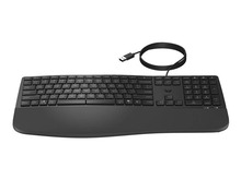 Klaviatuur HP 485 Comfort, juhtmega, USB, must