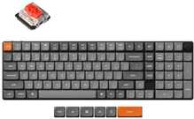 Klaviatuur Keychron K17 Max, Hot-swap, QWERTY US, RGB, Gateron Red, K17M-H1, must