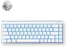 MCHOSE Ace 68 Air juhtmega magnetiline mänguriklaviatuur, Mount Tai Magnetic Switch GT, Snow White