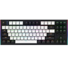 Klaviatuur Hator HTK560UA Gravity TKL, EN/UA/RU, valge/must