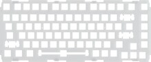 Glorious GMMK Pro, kuldne, 75 proc. switch plate