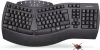 Perixx Periboard-612B, ergonoomiline, juhtmevaba/Bluetooth, DE, must