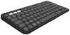 Logitech Pebble Keys 2 K380s, Bluetooth, AZERTY, prantsuse, hall grafiit