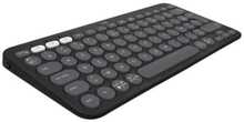 Logitech Pebble Keys 2 K380s, Bluetooth, AZERTY, prantsuse, hall grafiit