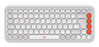 Logitech POP ICON KEYS, DEU, valge