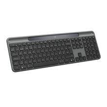Juhtmevaba klaviatuur Logitech Signature Slim Solar+ K980, SWE, must