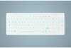 Klaviatuur Active Key AK-CB7012, saksa, valge