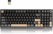 Royal Kludge RK-R98 Pro Phantom, 96 prots., Hot-swap, Cream lülitid, US