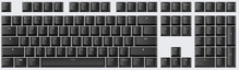 Klaviatuurikatte komplekt Wooting Double Shot OEM PBT Full Keycap Set, must
