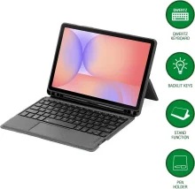 4smarts Keyboard Case Solid Pro, QWERTZ, Samsung Galaxy Tab S10 Lite, 496609