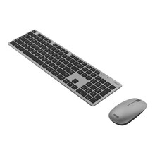 Klaviatuuri ja hiire komplekt Asus W5000, juhtmevaba, US, hall