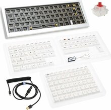Ducky Outlaw 65, Barebone, hõbe, ISO