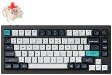Keychron Q1 Max, 75 prots., Gateron Jupiter Red, juhtmevaba, Q1M-M1, must