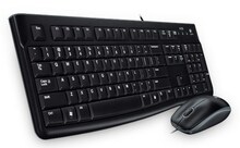 Logitech Desktop MK120, kreeka, must