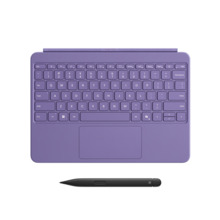 Microsoft Surface Pro klaviatuur 12, lilla, koos Slim Pen