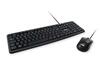 Klaviatuuri ja hiire komplekt Equip 245202, USB, AZERTY, must