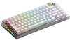 Glorious GMMK 3 Pro Wireless, 75 prots., Fox Switches, US, hõbedane