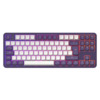 Dark Project ALU87A, G3MS Sapphire Switch, lilla/valge, ISO Layout