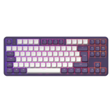 Dark Project ALU87A, G3MS Sapphire Switch, lilla/valge, ISO Layout