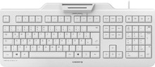 Klaviatuur Cherry Secure Board 1.0, JK-A0400CH-0, USB, CH, valge