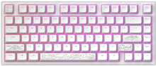 Klaviatuur Dark Project ALU81A Terra Nostra, G3MS Moonstone Switch, US, valge