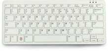 Raspberry Pi RPI-KEYB, US, punane/valge