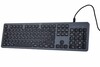 Hama CK-400 juhtmega klaviatuur must-hall