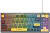 Mänguriklaviatuur Rampage Cyclone Knob RGB, 90 prots., hall