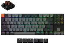 Juhtmevaba klaviatuur Keychron K1 RGB, K1X-H3, must
