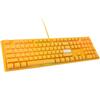 Klaviatuur Ducky One 3, USB, QWERTY, kollane