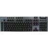 Klaviatuur Logitech G915 X LIGHTSPEED, GL Tactile, DE, must