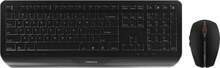 Cherry Gentix Desktop, klaviatuur ja hiir, JD-7000EU-2, must