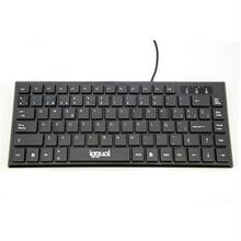 Klaviatuur Iggual TKL-USB, USB, TKL, must