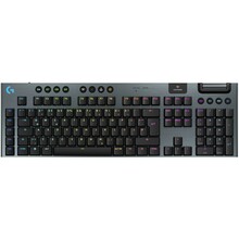 Klaviatuur Logitech G915 X LIGHTSPEED, GL Tactile, DE, must