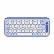 Klaviatuur Logitech POP ICON Keys, lilla