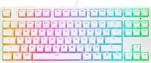 Rampage TKL Ghost, Huano Red Switch, valge