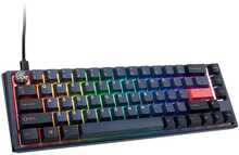 Klaviatuur Ducky One 3 Cosmic, MX-Ergo-Clear, US, sinine