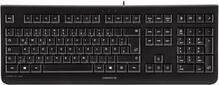 Klaviatuur Cherry KC 1000, must, USB, QWERTY