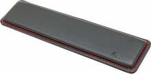 Randmetugi Ducky Leather Wrist Pad TKL, must, 400 mm x 95 mm x 20 mm