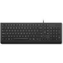 Klaviatuur Lenovo Essential Wired Keyboard, DE, must, 129
