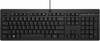 Klaviatuur HP 125 G2, USB, juhtmega, vene, must
