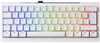 Klaviatuur Ducky One X Mini Wireless, induktiivne, hot swap, RGB, ISO (DE), valge